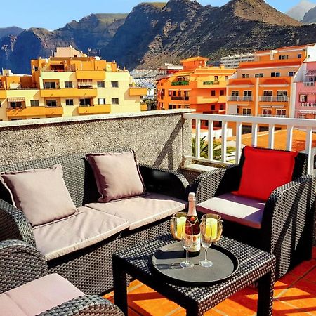 Modern Apartment In Puerto De Santiago - 65 Sqm - Mountain View 외부 사진