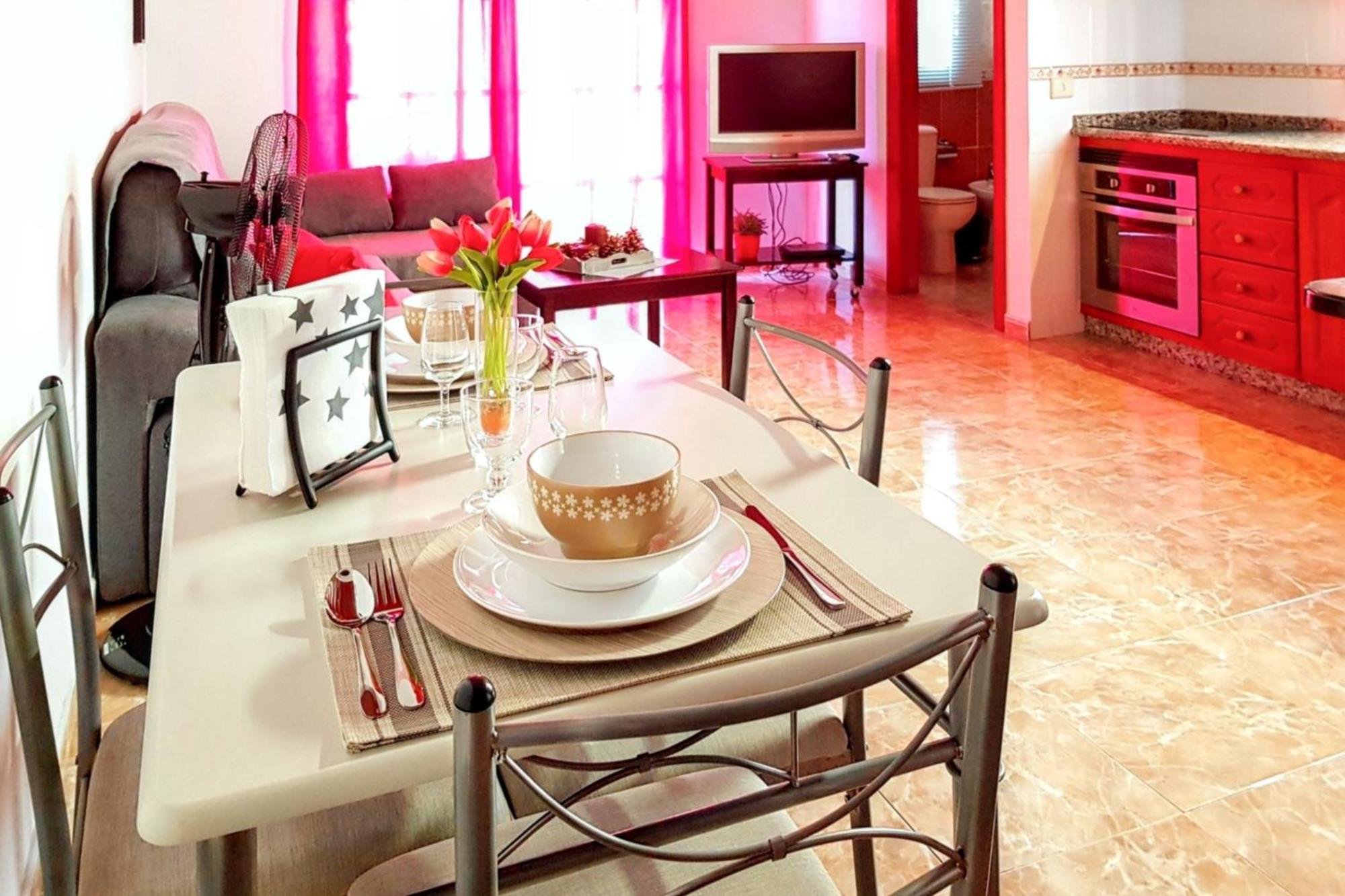 Modern Apartment In Puerto De Santiago - 65 Sqm - Mountain View 외부 사진